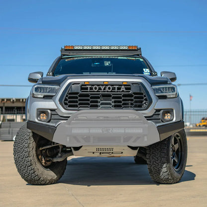 Cali Raised 16-23 Toyota Tacoma Stealth Bumper High Clearance Side Wings