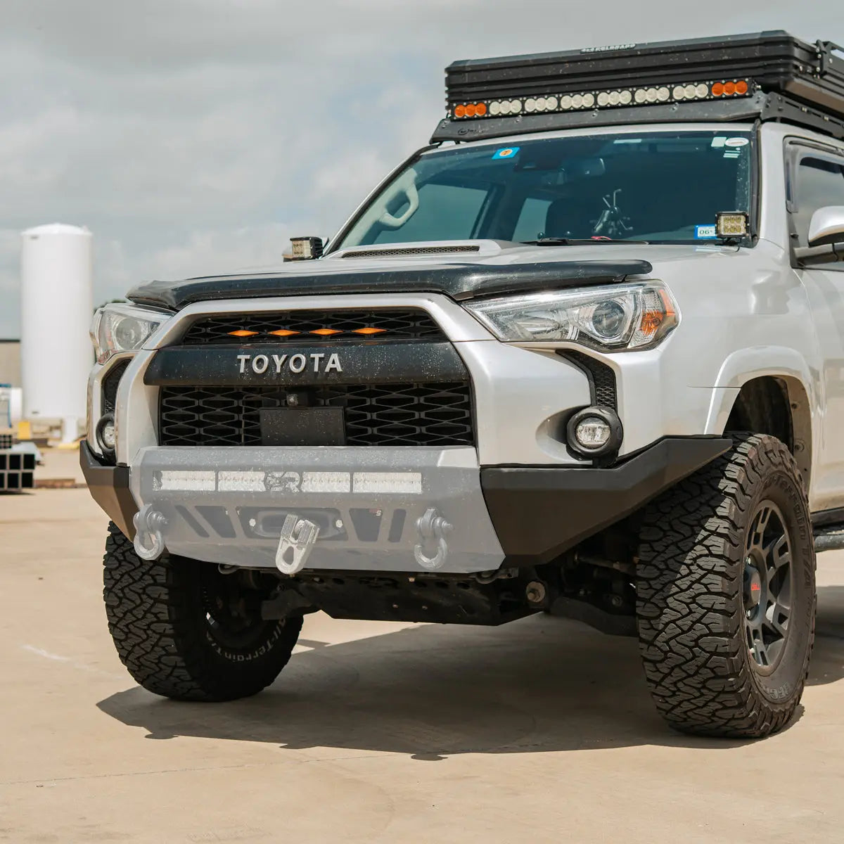 Cali Raised 14-24 Toyota 4Runner Stealth Bumper High Clearance Side Wings