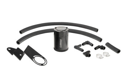 Corsa 22-24 Toyota Tundra 4WD 3.4L V6 Aluminum Oil Catch Can w/ Bracket CC0020