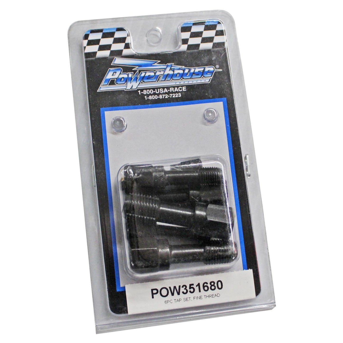 Comp Cams 6Pc Tap Set, Fine Thread