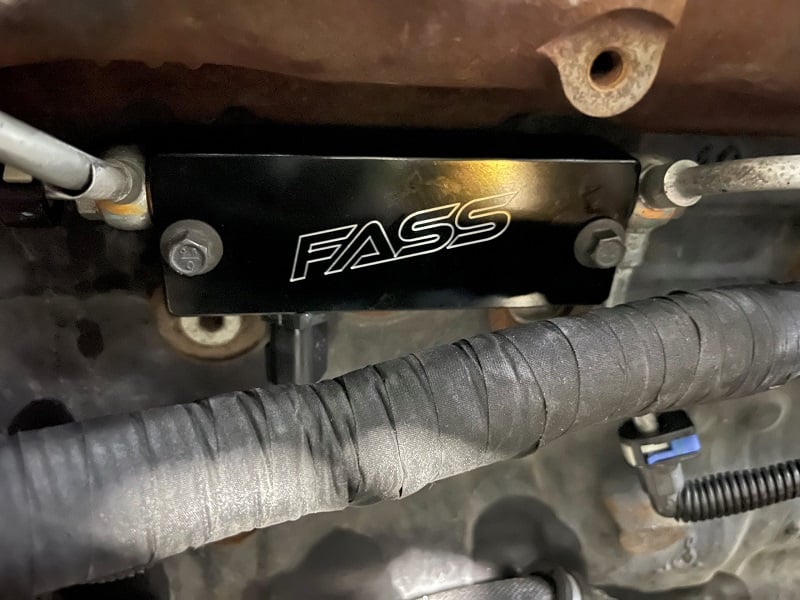 FASS Fuel Systems 10-18 Cummins 6.7L Fuel Filter Housing Delete Kit CFHD-1001K