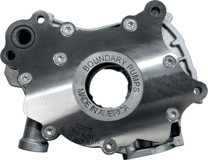 Boundary 18+ Ford Coyote (All Types) V8 Oil Pump Assembly Billet Vane Ported MartenWear Treated Gear