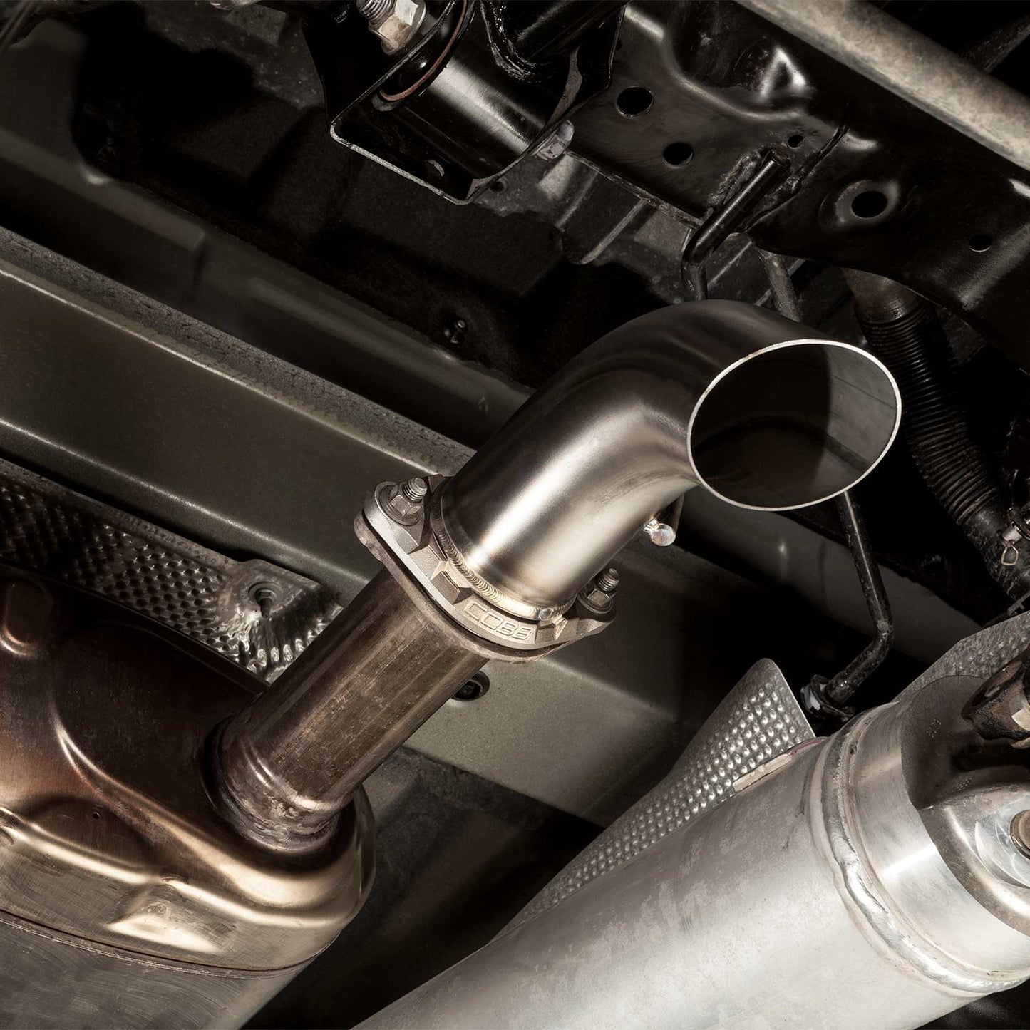 COBB 2024+ Toyota Tacoma High Clearance Exhaust Turndown Exhaust Tip 304L SS