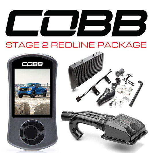 COBB FOR0110020BK-RED Stage 2 Redline package for 2021-2022 F-150 Tremor