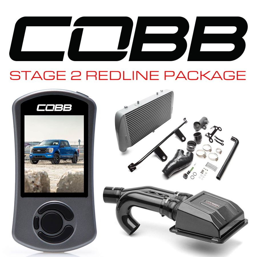 COBB FOR0110020SL-RED Stage 2 Redline package for 2021-2022 F-150 Tremor