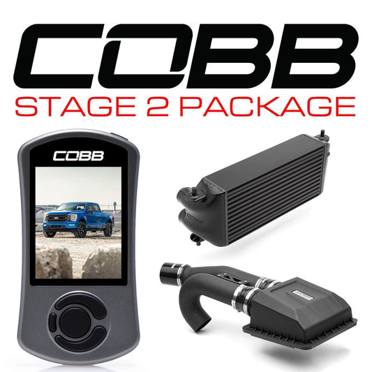 COBB FOR0110S20BK Stage 2 Power Package for 2021-2022 F-150 Tremor