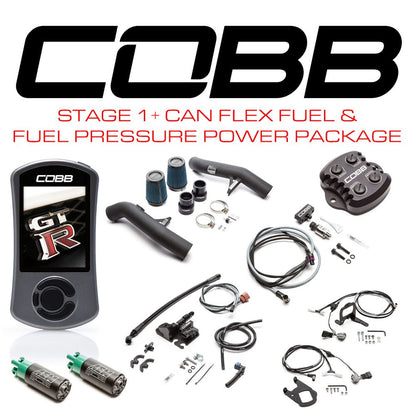 COBB NIS005001PFFP-LHD GT-R Stage 1+ CAN Flex Fuel and Fuel Pressure Power Package