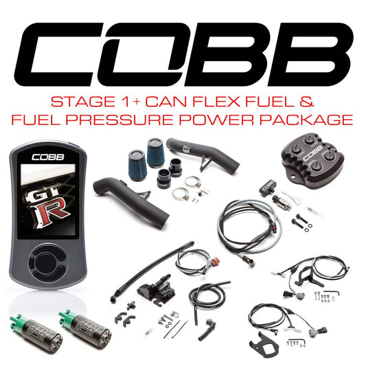 COBB NIS005001PFFP-RHD GT-R Stage 1+ CAN Flex Fuel and Fuel Pressure Power Package