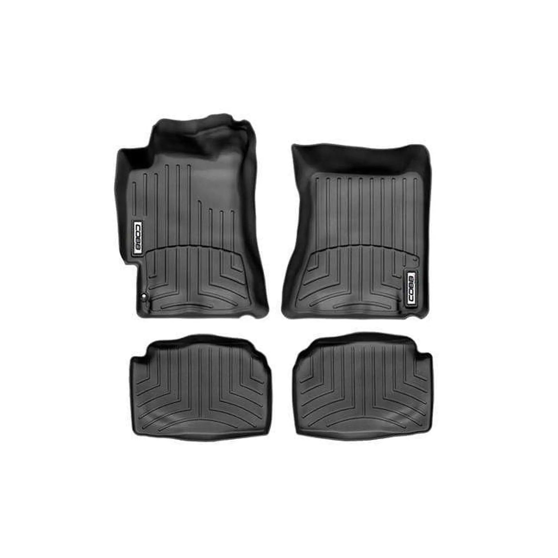 COBB 02-07 Subaru WRX / 04-07 STI Front FloorLiner by WeatherTech - Black WT440971 COBB