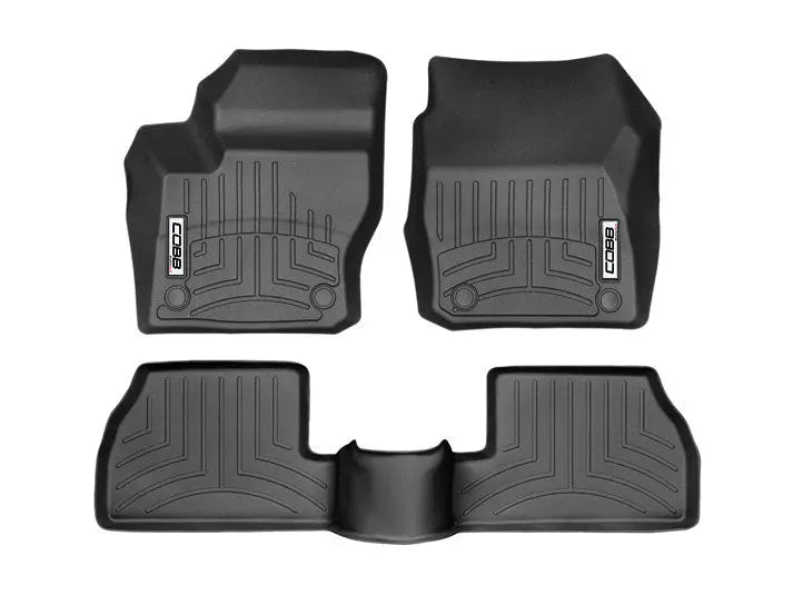 COBB 14-17 Ford Focus ST Front FloorLiner by WeatherTech - Black WT446461 COBB