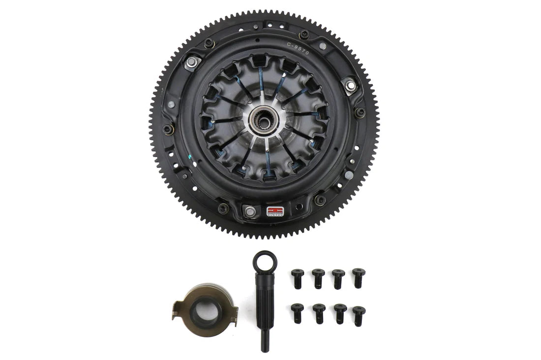 Comp1 Clutch 06-16 Subaru WRX 2.5L 230mm Twin Disc Organic Clutch Kit