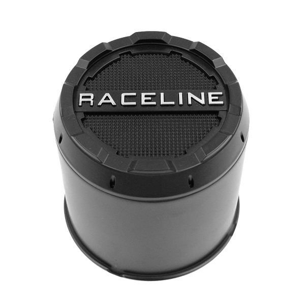Raceline Defender Trailer cap black 4.900 hub bore