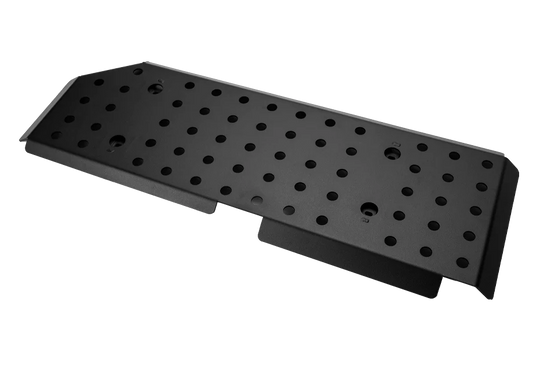 Cali Raised LED Steel Fuel Tank Skid Plate for 2005-2023 Tacoma DCSB/AC - CR3655