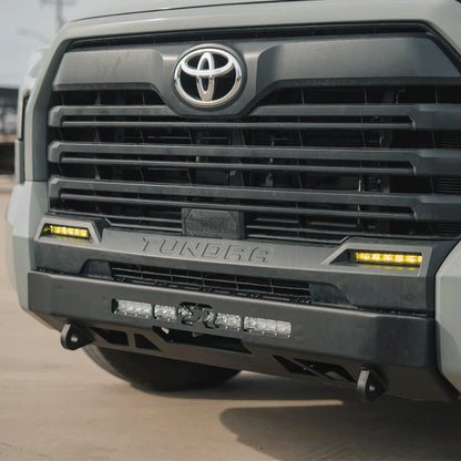 Cali Raised LED Stealth Front Bumper for 2022+ Toyota Tundra - CR4402