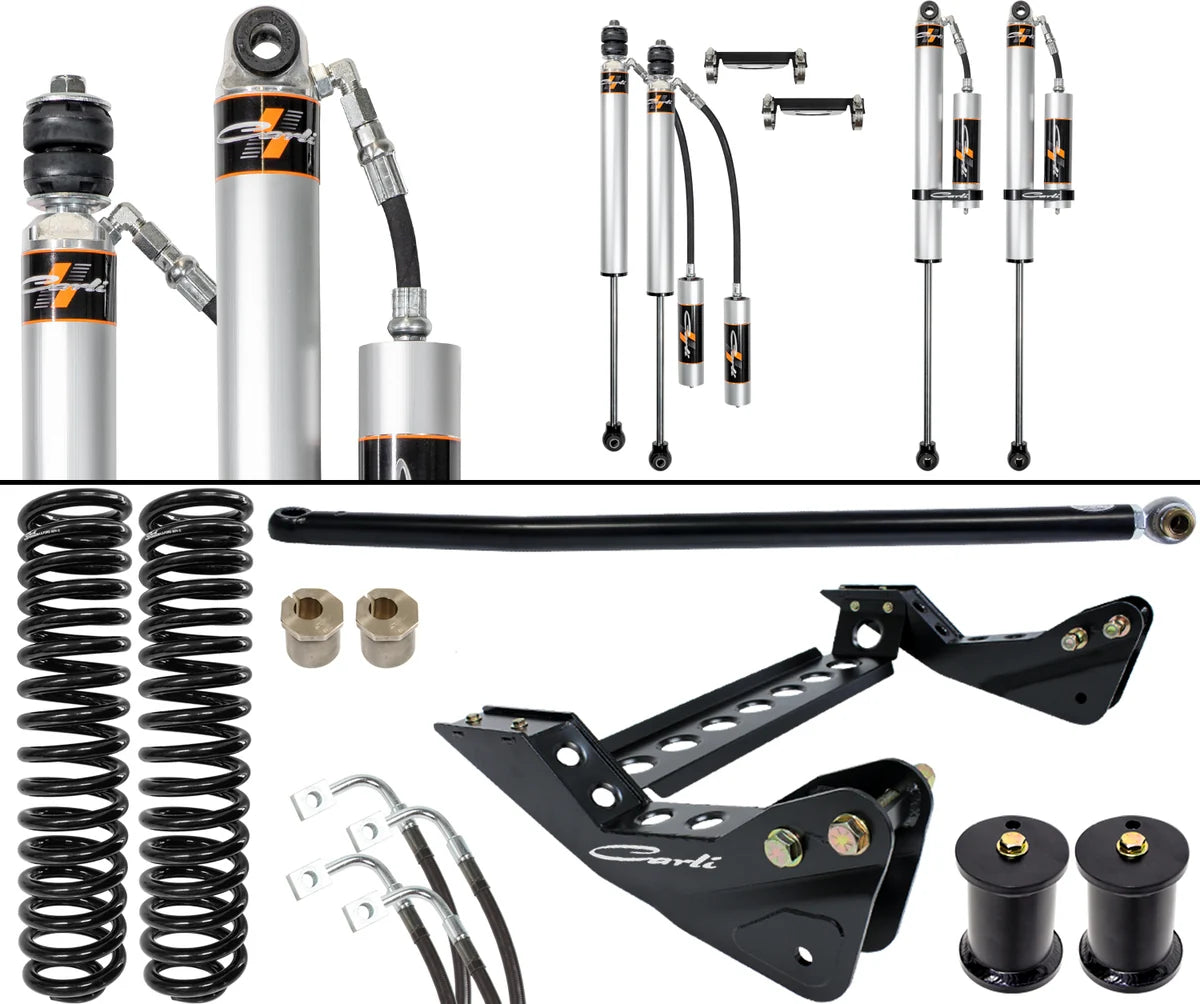 Carli Backcountry 2.0 System - Base - 4.5in Lift - 2011-16 Ford F250/F350 - Diesel CS-F45-BC-CS-11
