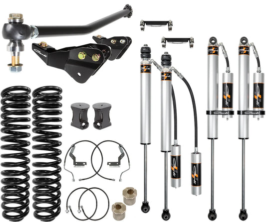 Carli Backcountry 2.0 System - Base - 4.5/5.5in Lift - 2017-22 Ford F250/F350 CS-F45-BC-CS-17