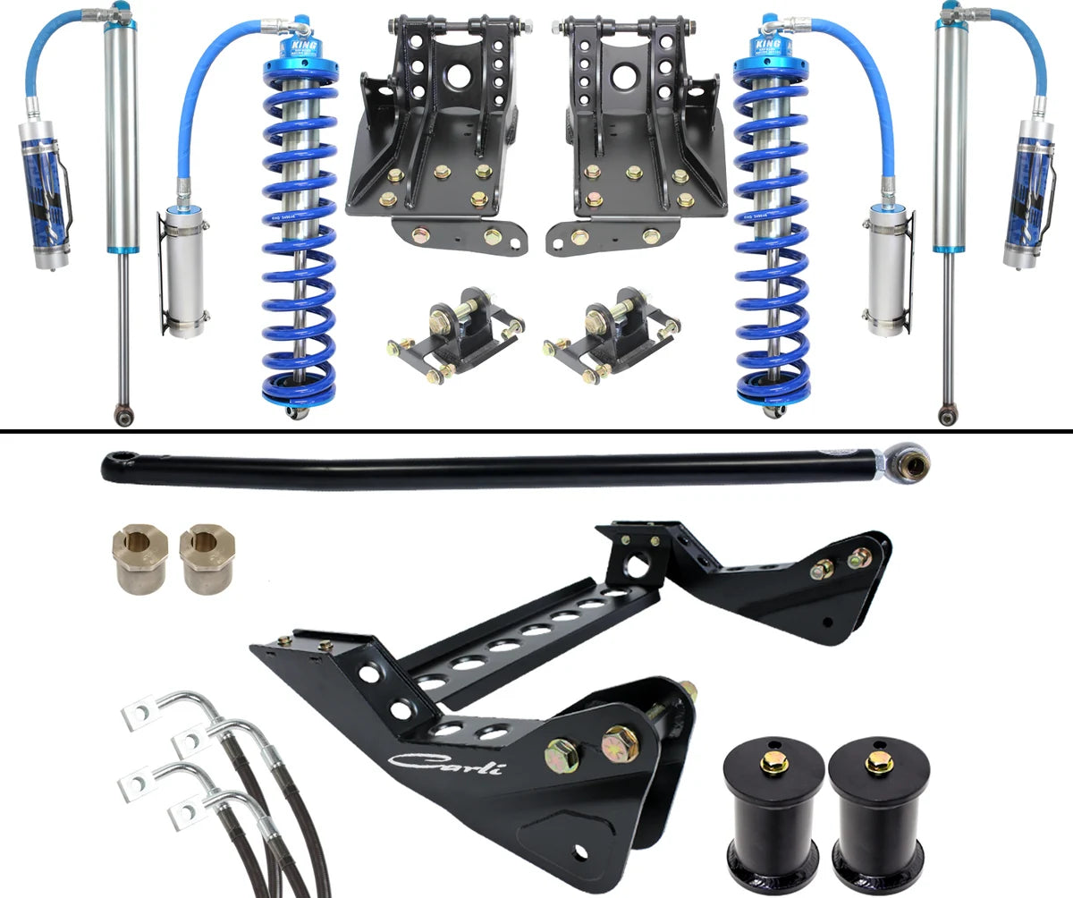 Carli Coilover 2.5 System - Base - 4.5in Lift - 2011-16 Ford F250/F350 - Diesel - 4X4 CS-F45-CO25-11