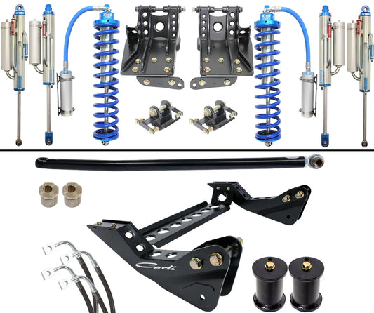 Carli Tuned 2.5 Coilover/Bypass Package - 4.5in Lift - 2008-10 Ford F250/F350 - 4X4 CS-F45-CO25-BYP-08