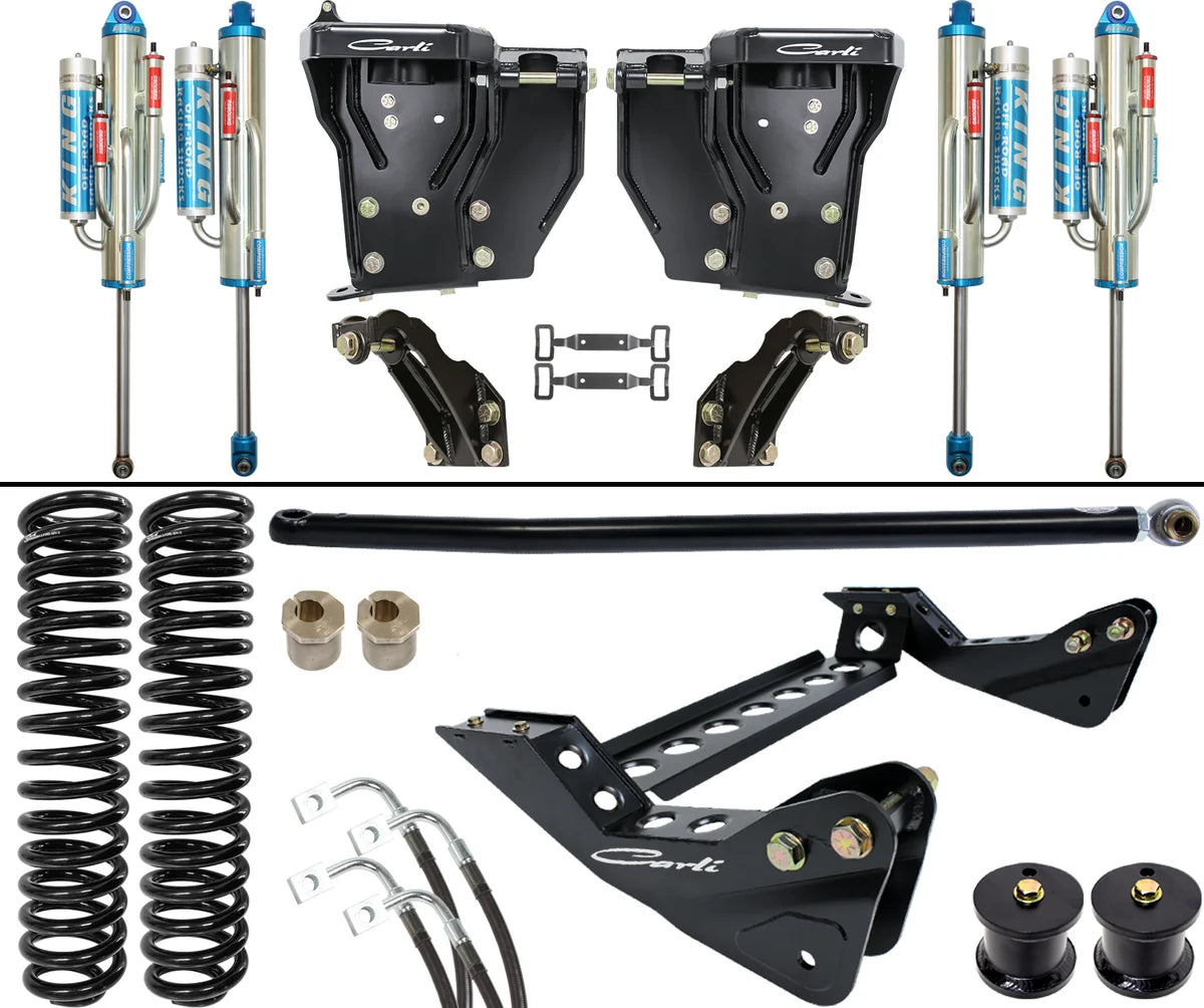 Carli Unchained 3.0 Bypass System - Base - 4.5in Lift - 2008-10 Ford F250/F350 CS-F45-UC30-08