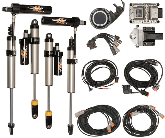 Carli E-Venture 2.5 Shock Set - 2017-Up Ford F250/F350 - W/1.5/3.5in Lift - Diesel CS-FEV25SPKG-LVL-17