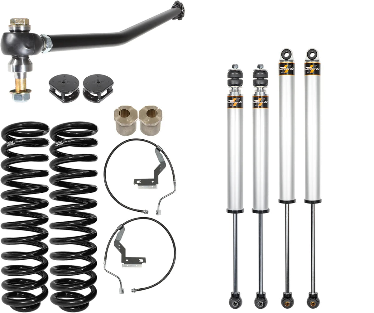 Carli 17-22 Ford F250/350 4X4 Gas 2.0in/3.0in Lift Commuter System CS-FLVL-COM-CS-17-GAS