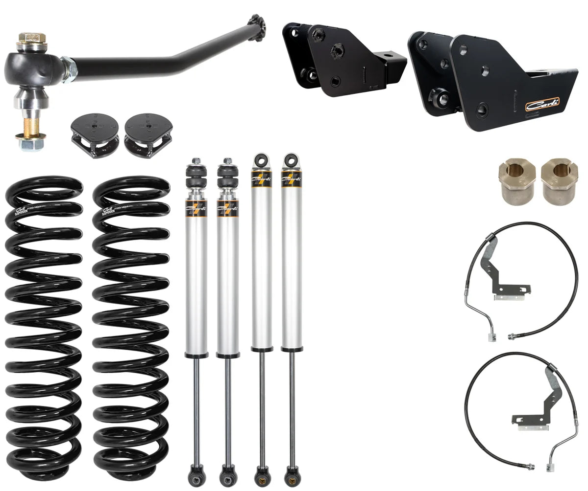 Carli Commuter Leveling Suspension - 3.0in Lift - 2023+ Ford F250/F350 Gas CS-FLVL-COM-CS-23-GAS