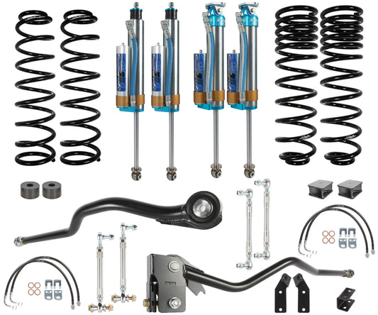 Carli Pathfinder Suspension System - Base - 3in Lift - 2007-17 Jeep Wrangler Jku CS-JKU-PF25-07