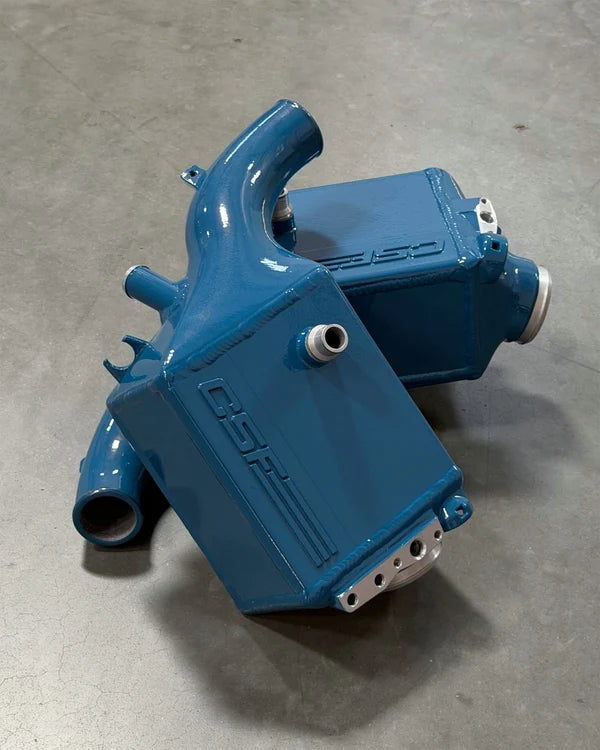 CSF 2014+ BMW X5M (F95) / X6M (F96) / XM (G09) Charge-Air-Cooler - Laguna Blue Metallic