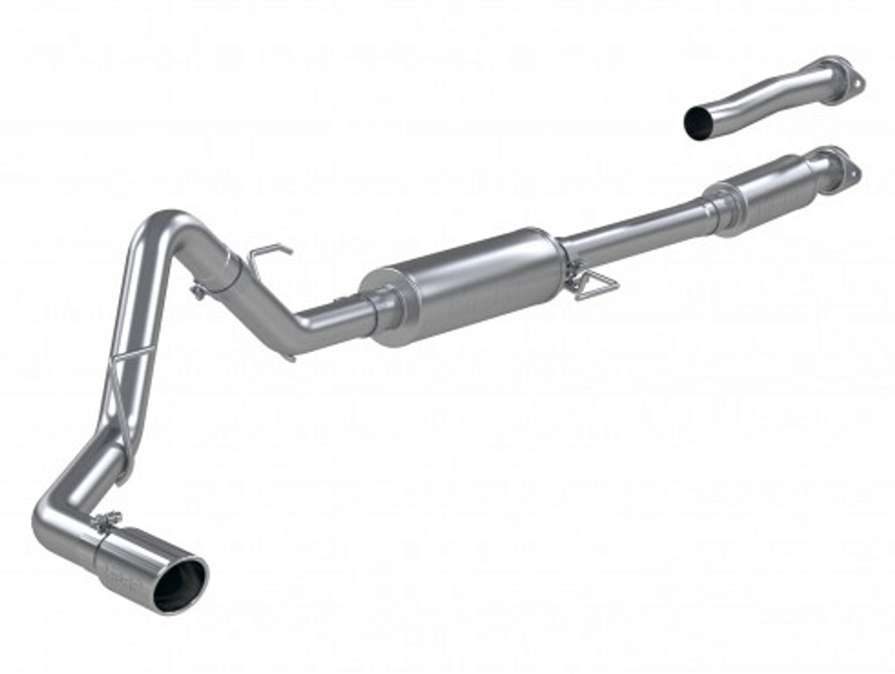 MBRP 3" Cat-Back Single Side Exhaust System, 2021-2023 Ford F-150 Aluminized Steel MBRP