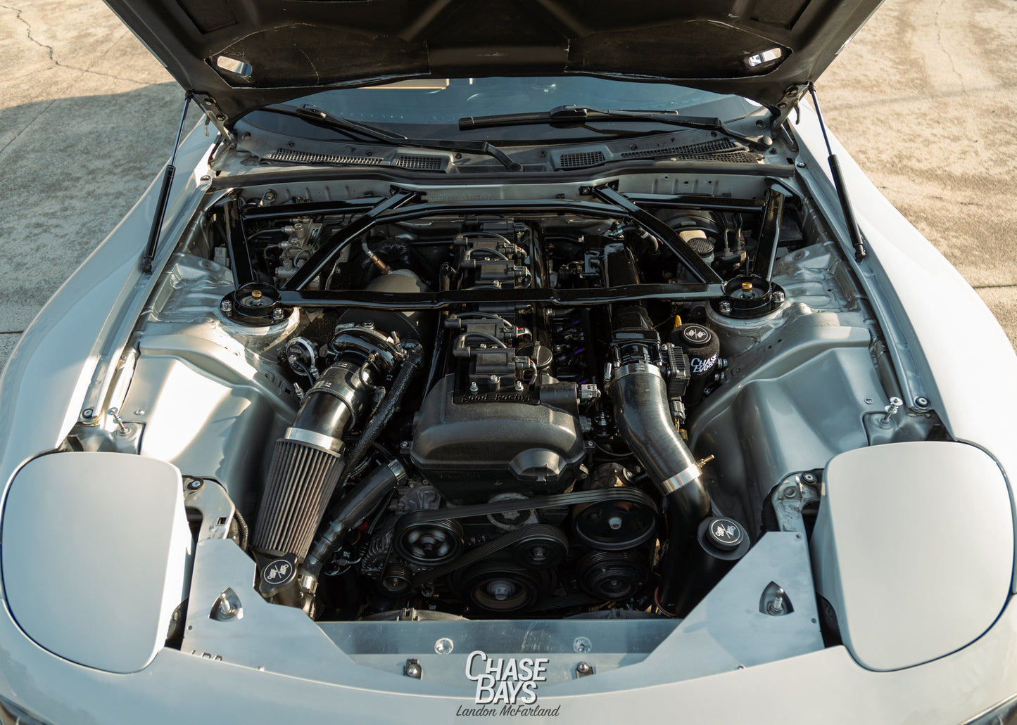 Chase Bays Mazda RX-7 FD (w/GM LS Engine & T56 Transmission) Clutch Line w/Tilton Control Valve
