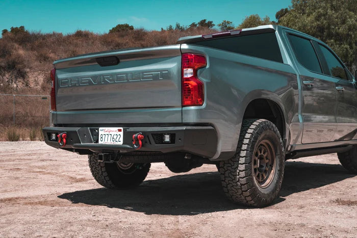 Body Armor 2019-2023 CHEVROLET SILVERADO 1500 AMBUSH REAR BUMPER Body Armor 4x4