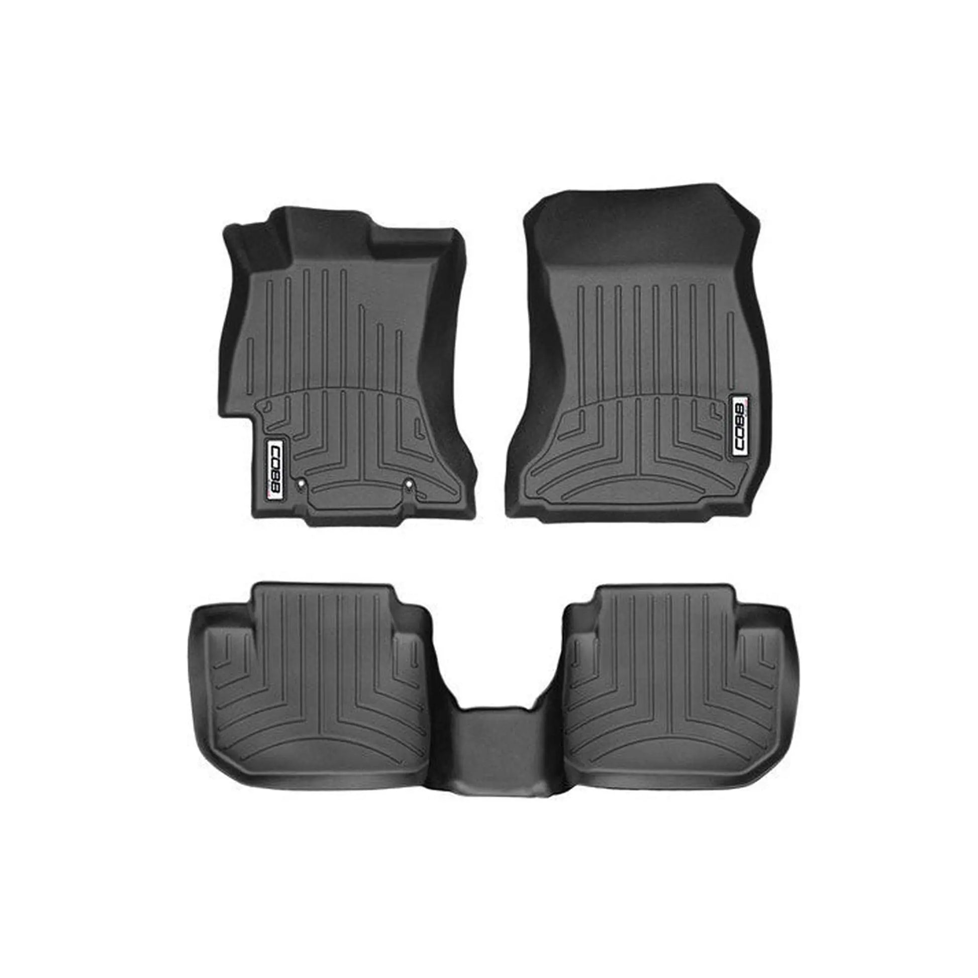 COBB 2022+ Subaru WRX Front FloorLiner by WeatherTech - Black WT4417431 COBB