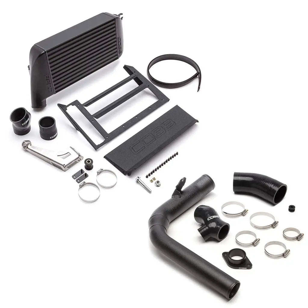 COBB 15-18 Subaru WRX Top Mount Intercooler Kit - Black B42400-BK COBB