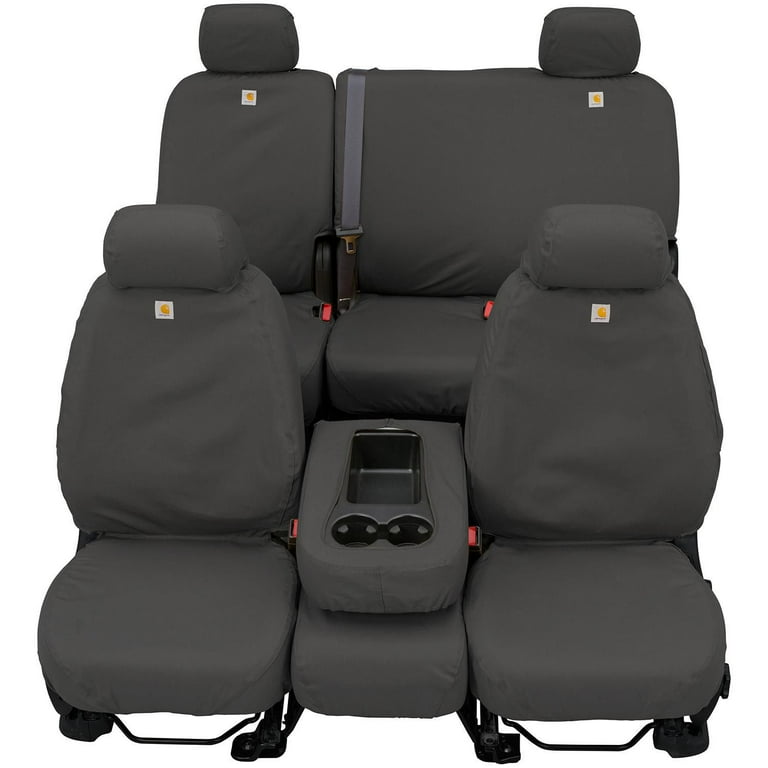 Covercraft 01-06 Ford Super Carhartt SeatSaver Custom Front Row Seat Covers - Gravel