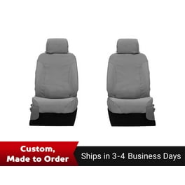 Covercraft 09 -15 Toyota Polycotton SeatSaver Custom Front Row Seat Covers - Charcoal