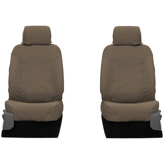 Covercraft 17-18 Dodge RAM P/U Polycotton SeatSaver Custom Front Row Seat Covers - Wet Sand