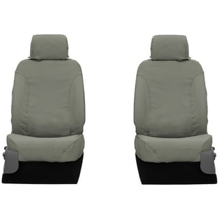 Covercraft 02 Chevrolet/GMC Reg Polycotton SeatSaver Custom Front Row Seat Covers - Grey