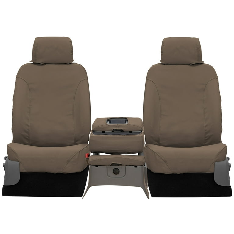 Covercraft 19-24 Toyota RAV4 Polycotton SeatSaver Custom Second Row Seat Covers - Wet Sand