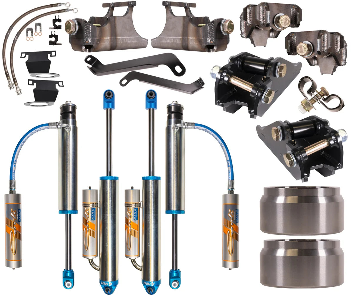 Carli 14-23 Ram 2500 4x4 Diesel Carli Custom King 3.0in Rr 3.25in Lift Front/Rear Shock Pkg AS-DD30SPKG-14-D