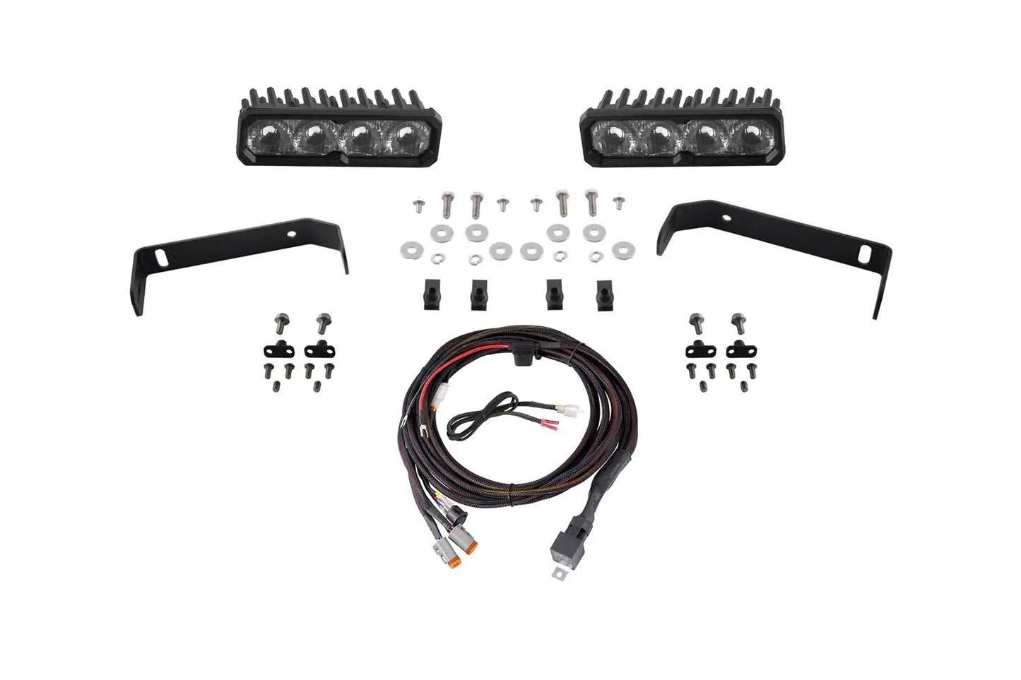 Diode Dynamics 2019-2021 Ford Ranger SS6 Sport LED Kit White Driving 6000K Diode Dynamics