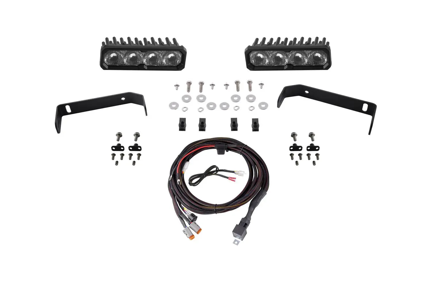 Diode Dynamics 2019-2021 Ford Ranger SS6 Sport LED Kit White Driving 6000K Diode Dynamics