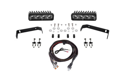 Diode Dynamics 2019-2021 Ford Ranger SS6 Sport LED Kit Yellow Fog 3000K Diode Dynamics