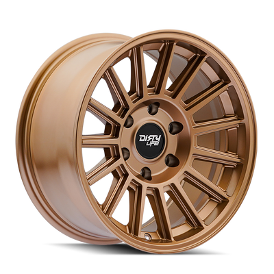 Dirty Life Journey 9316 17x8.5 / 6-139.7 BP / 0mm Offset / 106mm Hub Matte Bronze Wheel