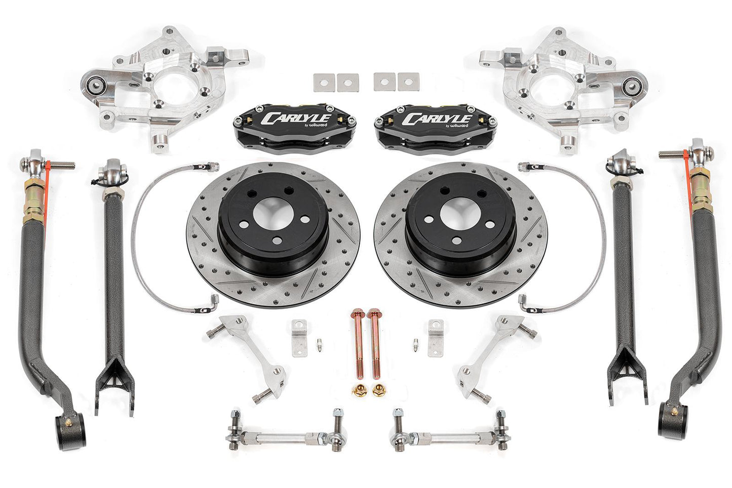 BMR 08-23 Dodge Challenger 15in Conversion Kit w/ Black Calipers