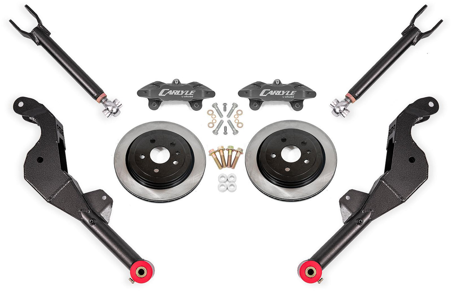 BMR 08-09 Pontiac G8 / 14-17 Chevrolet SS 15in Conversion Kit w/ Solid Rotors & Black Calipers