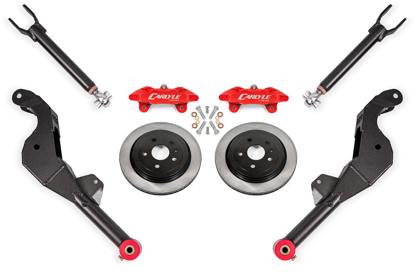 BMR 10-15 Chevrolet Camaro 15in Conversion Kit w/ Solid Rotors & Red Calipers