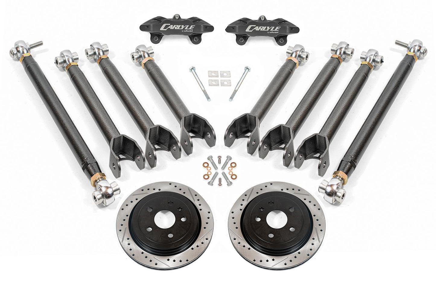 BMR 16-24 Chevrolet Camaro 15in Conversion Kit w/ Drilled & Slotted Rotors & Black Calipers