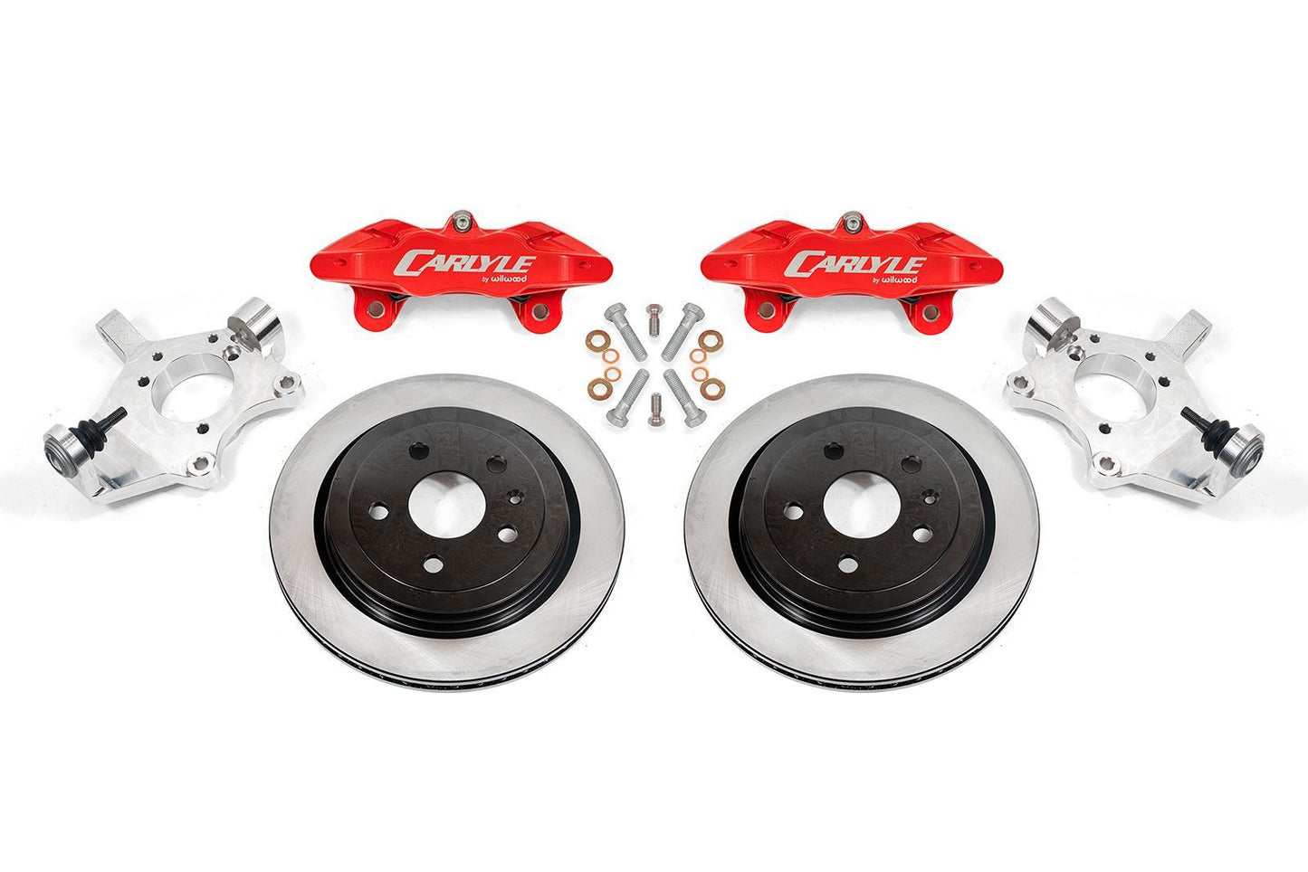 BMR 05-13 Chevrolet Corvette 15in Conversion Kit w/ Solid Rotors & Red Calipers