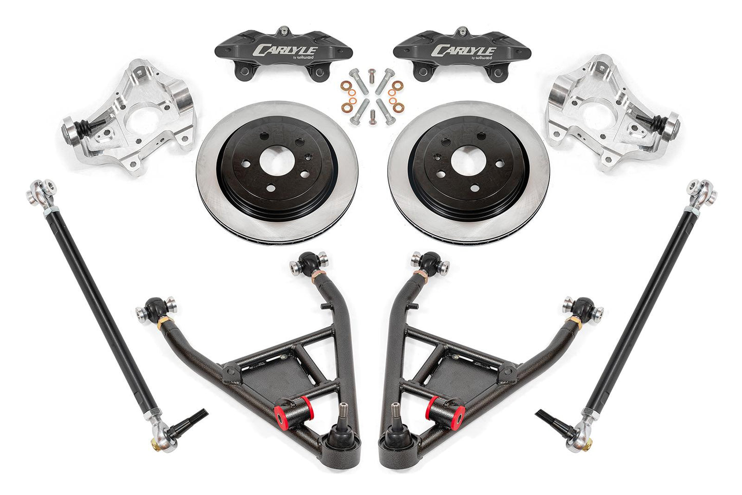 BMR 14-19 Chevrolet Corvette 15in Conversion Kit w/ Solid Rotors & Black Calipers