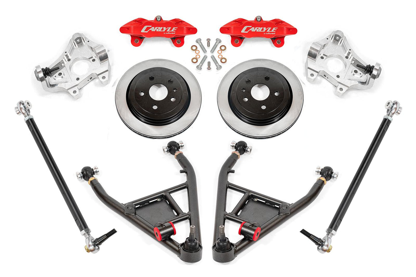 BMR 14-19 Chevrolet Corvette 15in Conversion Kit w/ Solid Rotors & Red Calipers